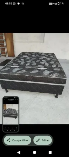 Cama box com colchão Premium 10 cm