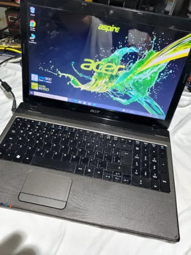 NOTEBOOK ACER I5 COM 12 GIGAS SSD 120 BATERIA NOVA TELA 15.6