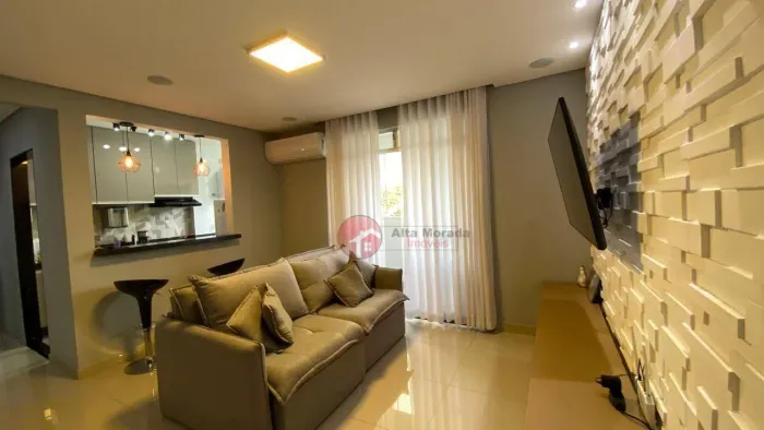 Apartamento Reformado bairro Ouro Preto 81 m²|03 quartos suíte 2 vagas no pilotis