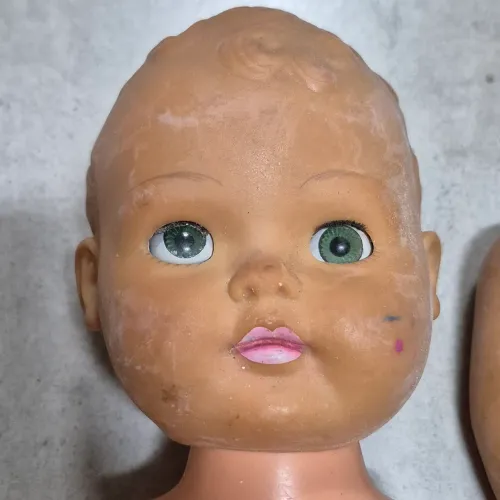 BONECA ESTRELA ANTIGA SUCATA ANOS 60 LICENÇA IDEAL TOYS QUEBRADA RARIDADE