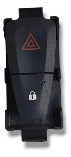 Botao Pisca Alerta Renault Sandero 2016 Preto