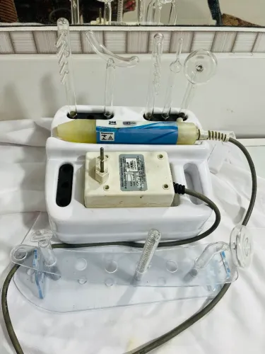 ALTA FREQUÊNCIA PORTÁTIL IBRAMED COM 8 ELETRODOS COM 2 SUPORTE