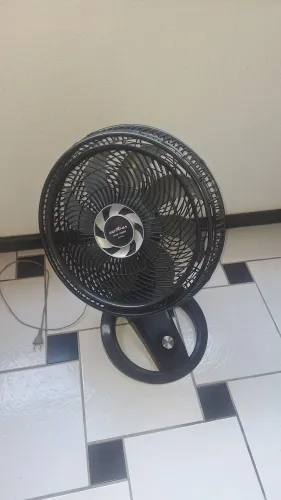 Ventilador preto mondial 220v 8 pas