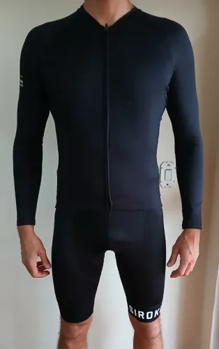 Camisa Ciclismo Siroko manga longa tamanho L - nunca usada