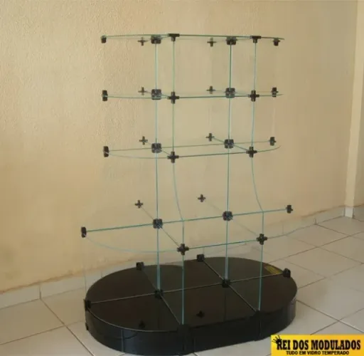 Gôndola de vidro 90cm
