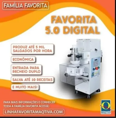 Vendo maquina de salgados maqtiva 5.0
