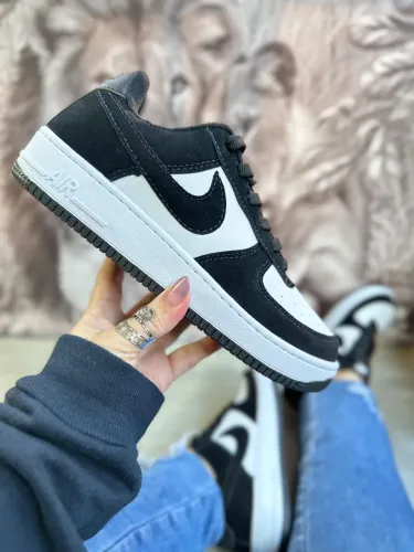 Tênis Airforce Nike preto e branco 