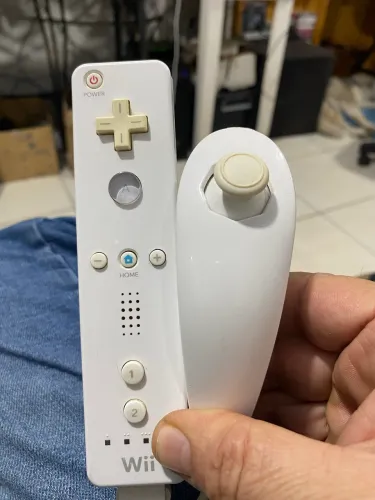 Controle Nintendo Wii Remote + nunchuck