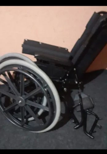 Cadeira de rodas de alumínio reclinavel