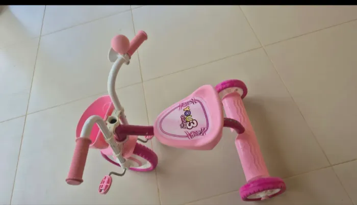 Triciclo infantil feminina