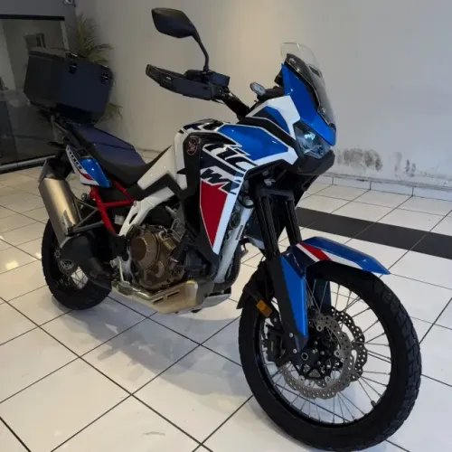 HONDA AFRICA TWIN 2024 AZUL - APENAS 1.176 KM - ESTADO DE 0KM