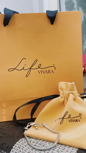 Pulseira Infinito de berloques prata 925- Vivara