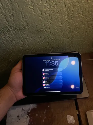 iPad Mini A17 Pro 256GB Wi-Fi + Capa Original Apple | Bateria 100% | Apenas 22 ciclos
