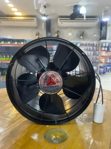 Exaustor Venti-Delta 20cm Alta Rotação 45W Bivolt 127V/220V.