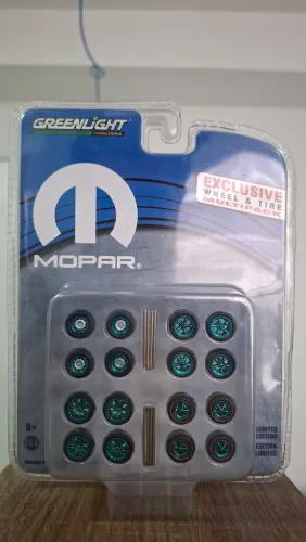 Greenlight rodas e eixos 1:64 MOPAR