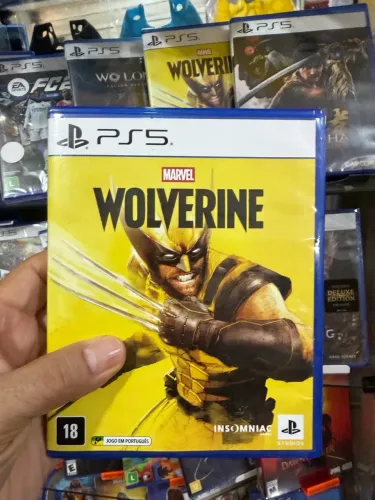 Jogo do ps5 Wolverine pouco usado