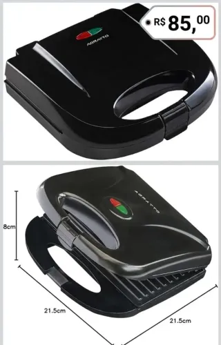 Grill novo na caixa 85.00