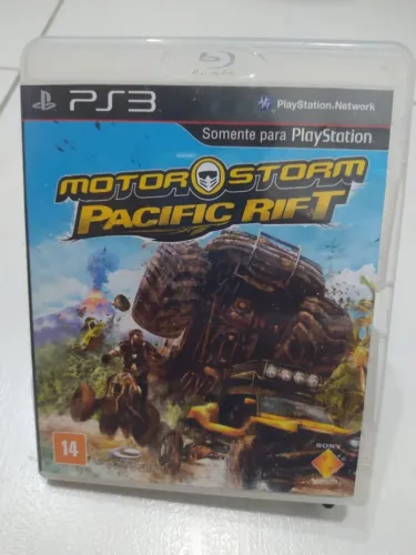 JOGO ORIGINAL PS3 - MOTORSTORM PACIFIC RIFT CIB 