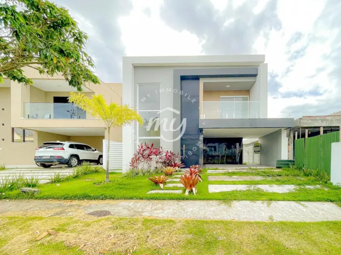 Camaçari| Terras Alphaville| Casa Duplex Nascente| Alto Padrão 222m²| 4 Dormitórios| 4 Vag