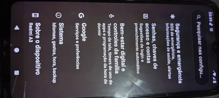 Smartphone Xiaomi Redimi A3