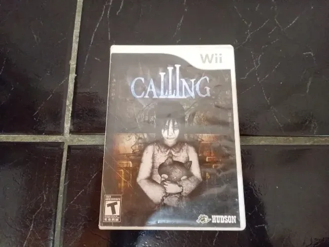 Capa e manual jogo Callling