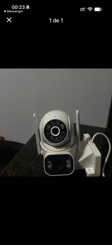 Câmera de segurança Wi-Fi + controle via app