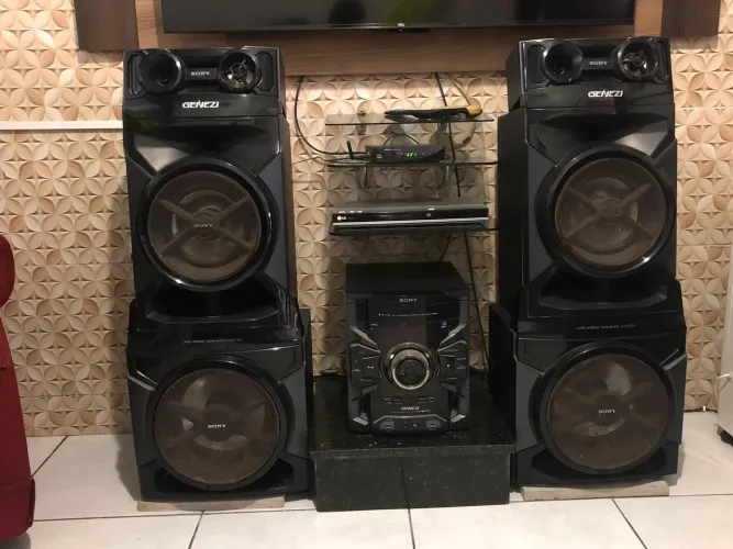 Som Sony GTR 888 - Leia as Informações Adicionais