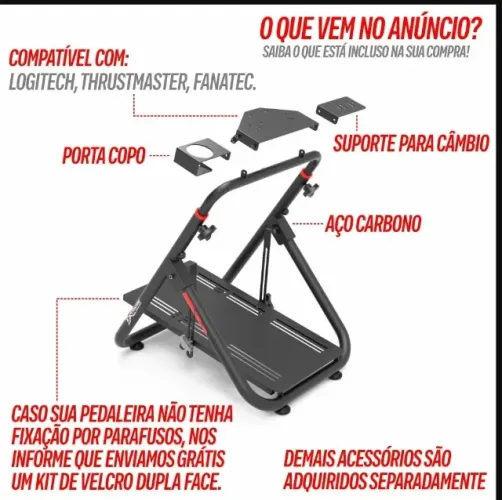 Suporte Volante Sxt V2 Extreme Simracing Logitech G29 G920