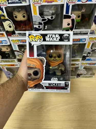 Funko Pop! Star Wars: Return of the Jedi 40 Years | Wicket #608 Novo! Lacrado!