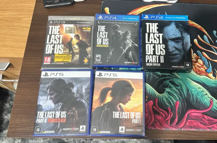 Coleção de The Last Of Us 