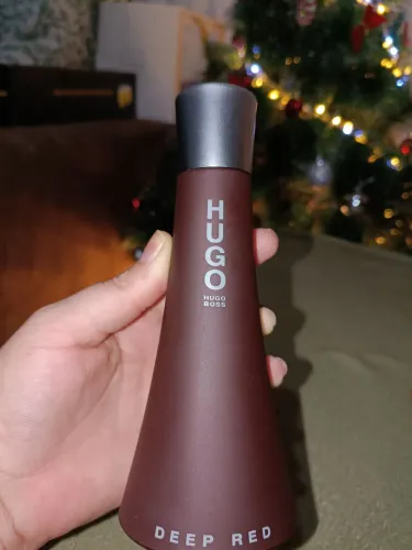Deep red Hugo boss