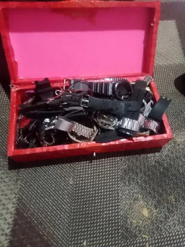 Uma caixa de relógio