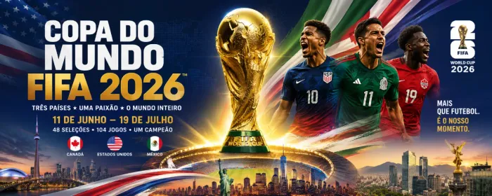 Camisas Copa do Mundo 2026 Modelo Jogador Oficial