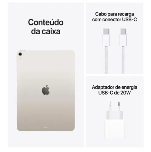 iPad Air M3 - Tela de 13 Polegadas - 128gb - Novo - Lacrado