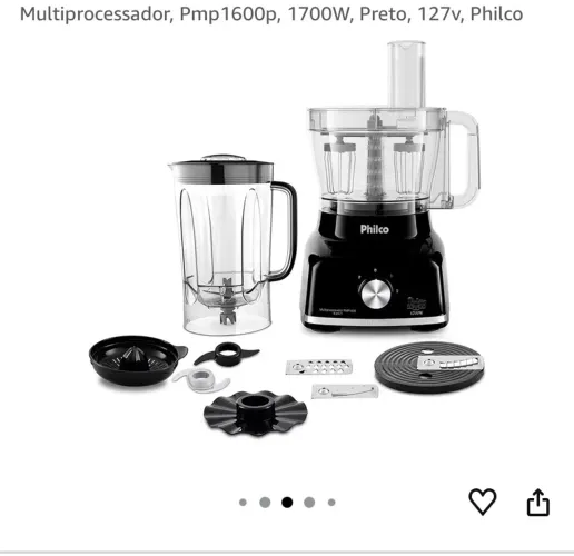 Multi Processador da Philco 9 em 1- Novo