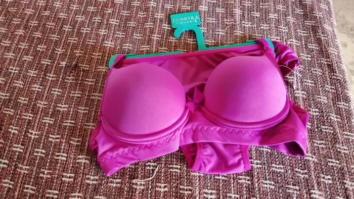 Conjunto de calcinha com sutiã