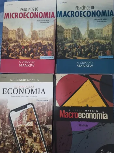 Mankiw - 4 Livros Novos [com 50% off]
