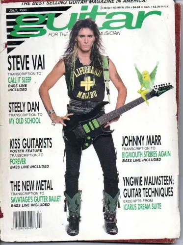Revista Guitar Player Steve Vai