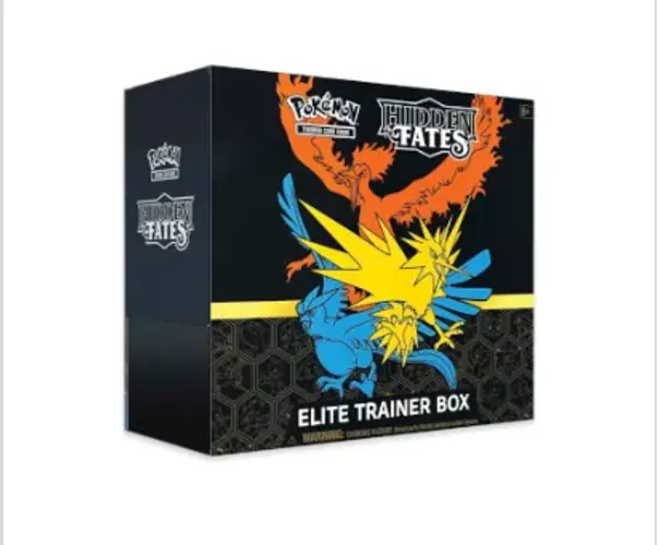 Elite Trainer Box Pokemon Destinos Ocultos Lacrado EN