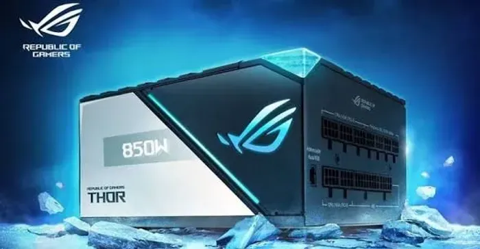 FONTE ROG STRIX THOR 850W 80PLUS PLATINUM.