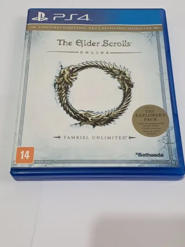 Jogo mídia física ps4 The elder scrolls