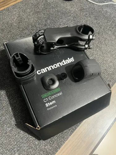 Suporte Mesa De Guidão Cannondale C1 Conceal 90mm X -6o Comprimento 9 Cm Cor Preto