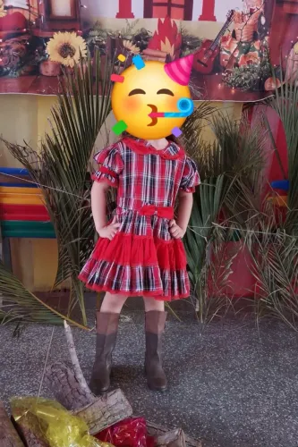 Vestido de festa junina