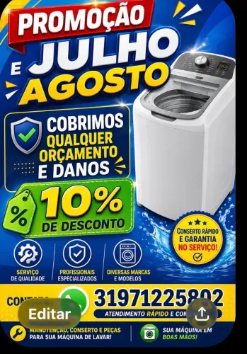 Máquina de lavar