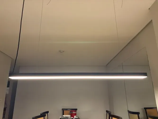 Luminária pendente LED sobrepor slim