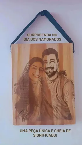 Plaquinha personalizada presente decorativo