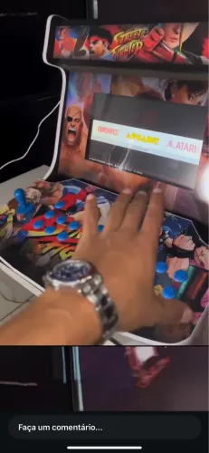 Vídeo game retrô? fliperama multi jogos com mais de 9000 jogos Bartop