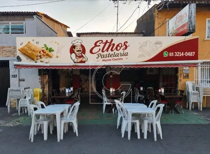 Ethos Pastelaria e Pizzaria / Ponto Comercial, 136,87m², Monte Castelo, Fortaleza/CE