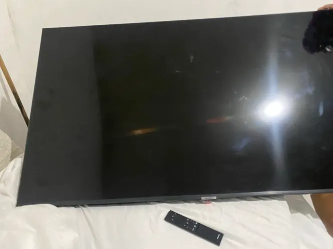 Tv Samsung 50 polegadas defeito tela UN50AU7700G