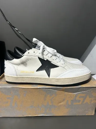 tênis golden goose ballstar branco 41